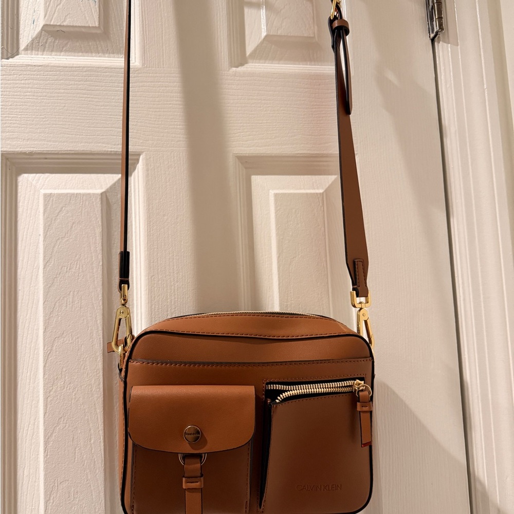 Calvin Klein Tan Crossbody Bag